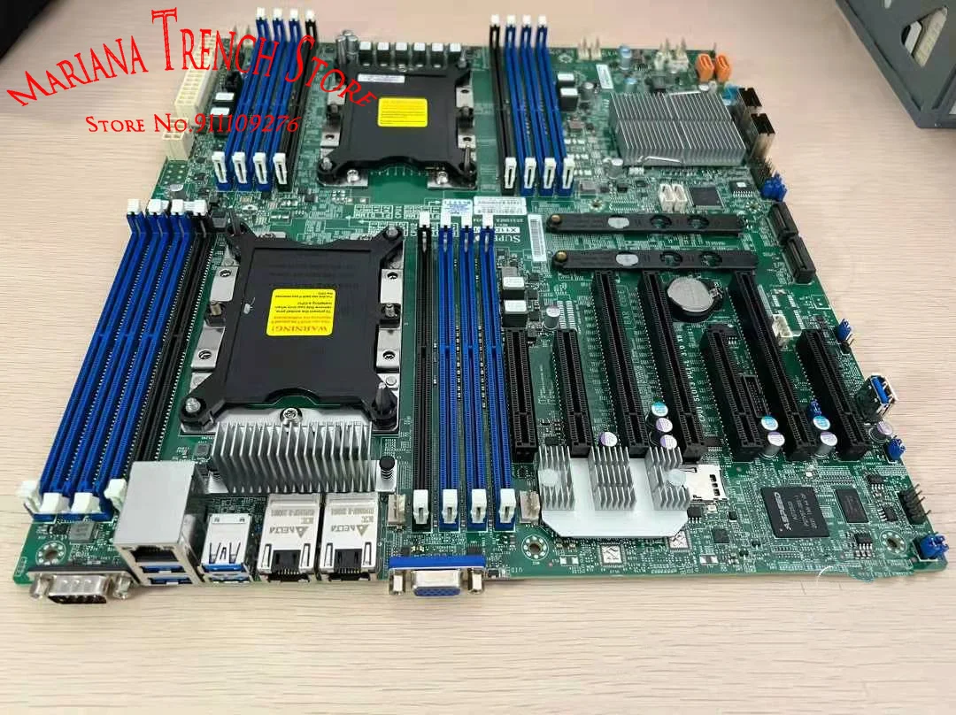 X11DPH-T for Supermicro Motherboard Xeon Scalable Processors LGA-3647 DDR4 7 PCI-E 3.0 Slots Dual LAN with 10GBase-T