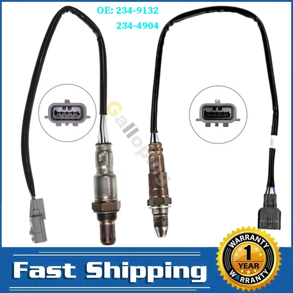 2PCS Oxygen O2 Sensor Upstream Downstream Air Fuel Ratio Lambda For Nissan Sentra 1.8L L4 2013 - 2018 234-9132 234-4904