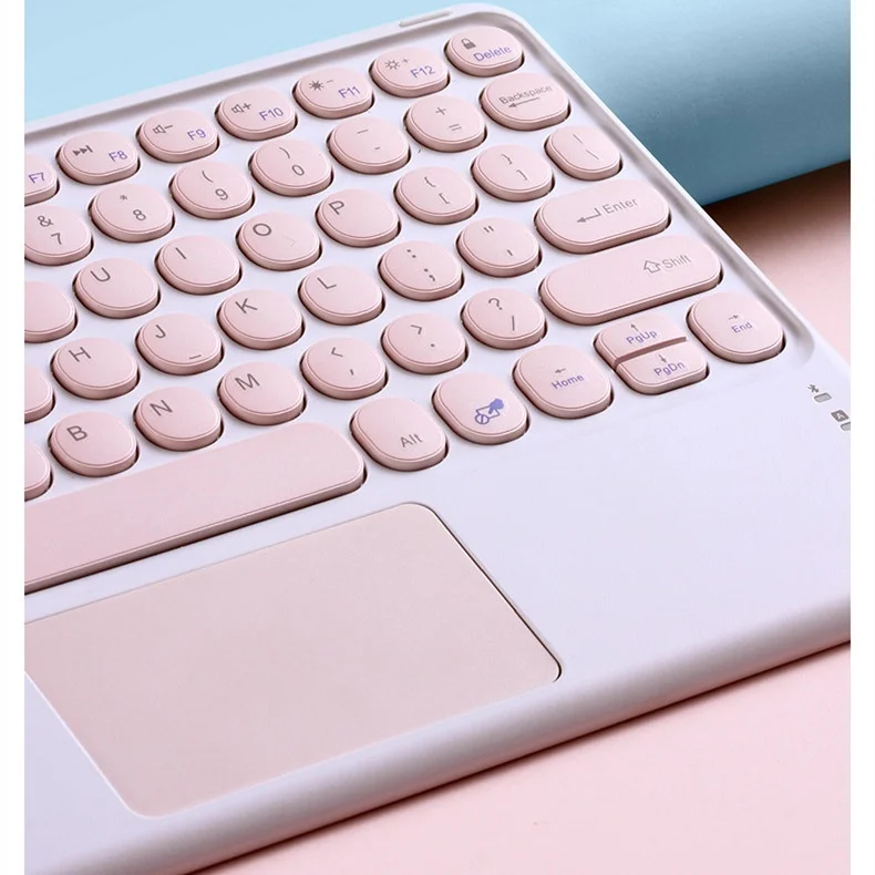 Imagem -03 - Capa de Couro pu com Teclado para Xiaomi mi Pad Pro Capa Silicone para Xiaomi mi Pad e Pro