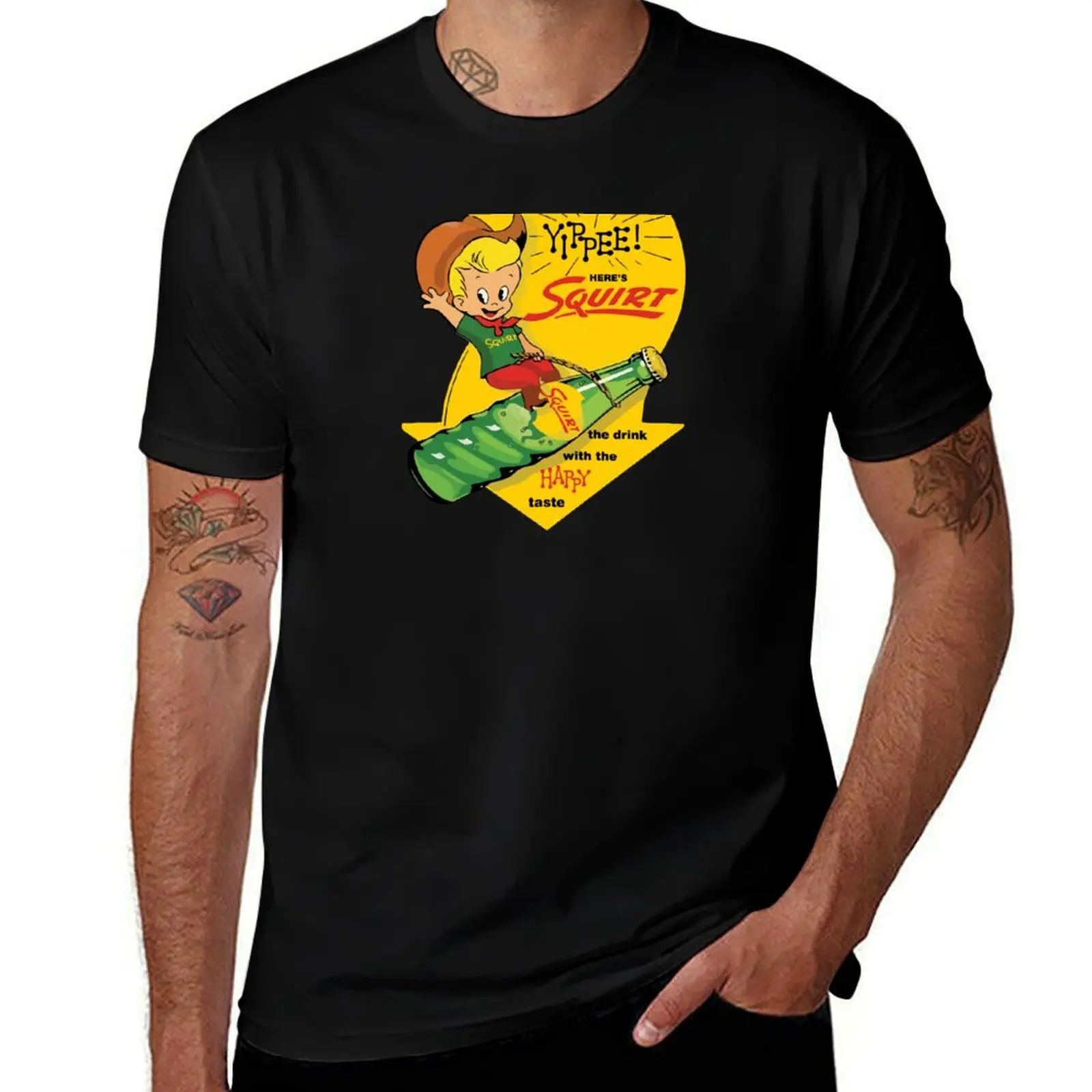 yippee!-squirt-happy T-Shirt Sports Basic Short Sleeve T-Shirt