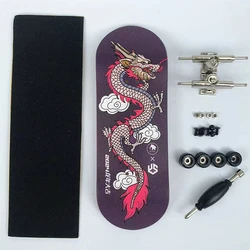 Groothandel Aangepaste 100*34Mm Mini Compleet Skateboard Toets Finger Board Sets