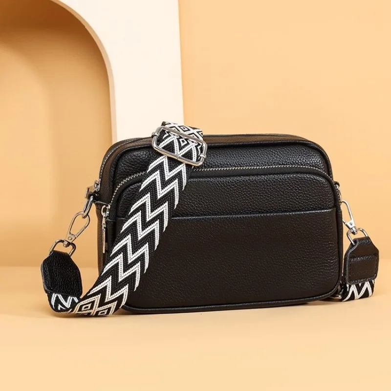 

Большая кожаная сумка через плечо в классическом парижском винтажном стиле, повседневная сумка-тоут, модная сумка-мессенджер через плечо для женщин на каждый день