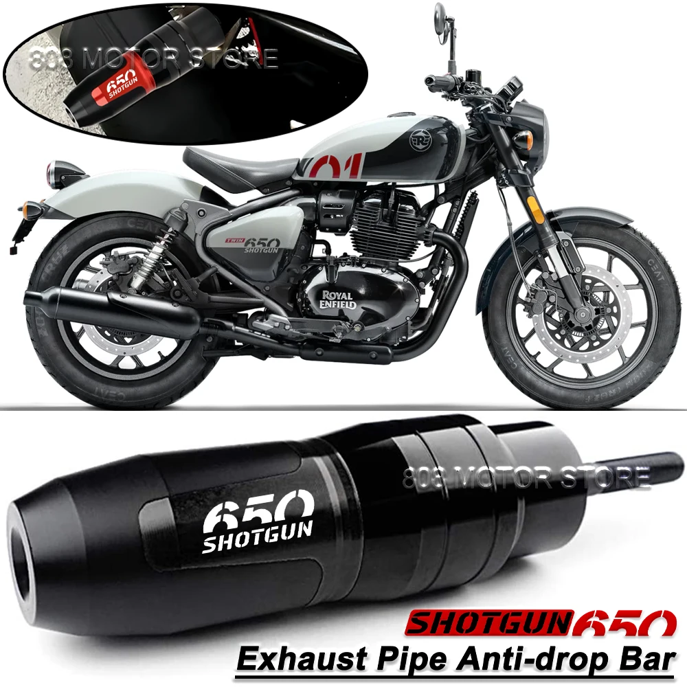 

For Shotgun 650 shotgun 650 Motorcycle CNC Accessoires Falling protection Exhaust Slider Crash
