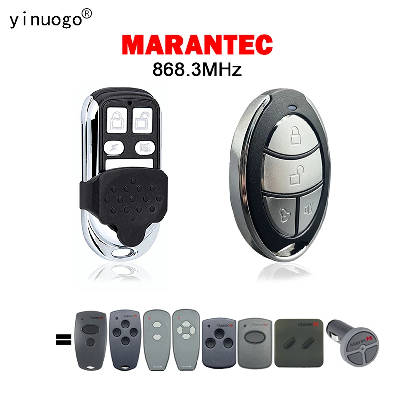 Marantec 868MHz Digital D302 D304 D313 D321 D323 D382 D384 Garage Door Remote Control Marantec Command 131 868 Controller Opener