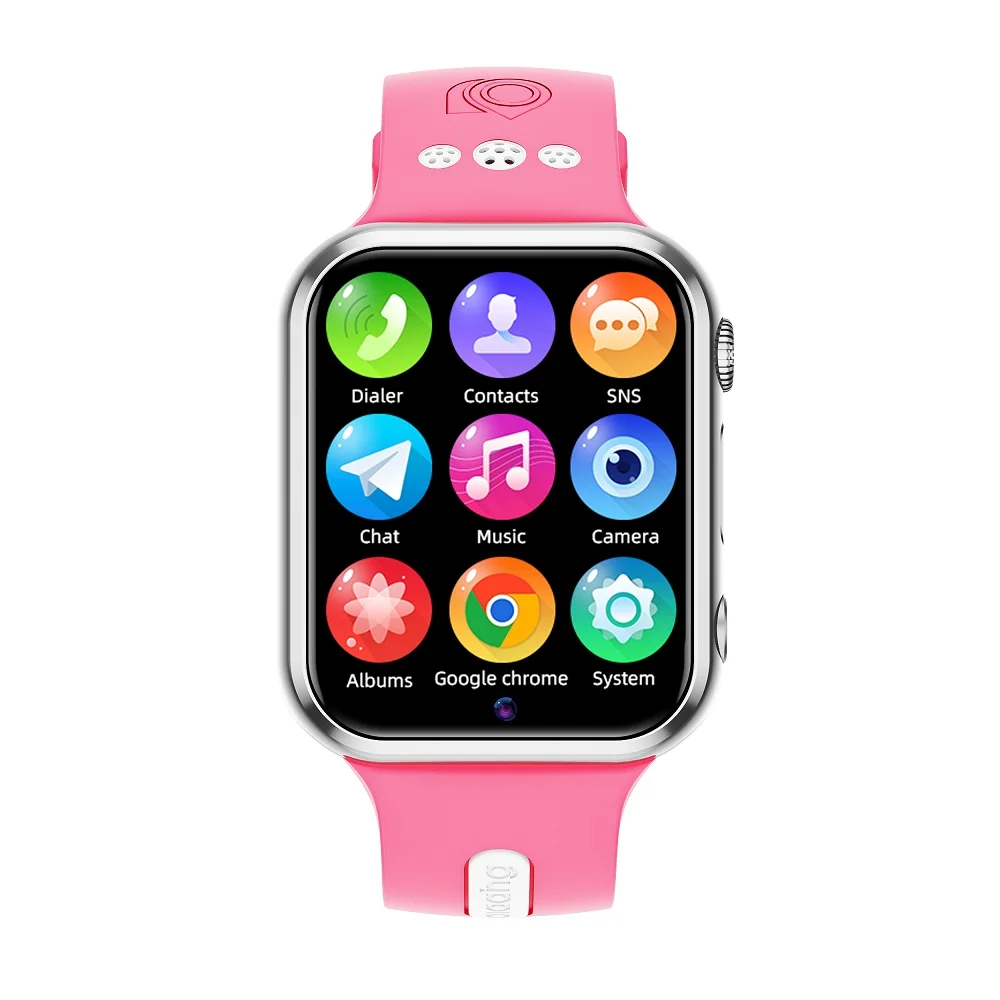 Android 9.0 Smart 4G GPS Tracker Locate Kids Students Men Dual Camera SOS Voice Call Monitor Smartwatch Google Play Phone Watch