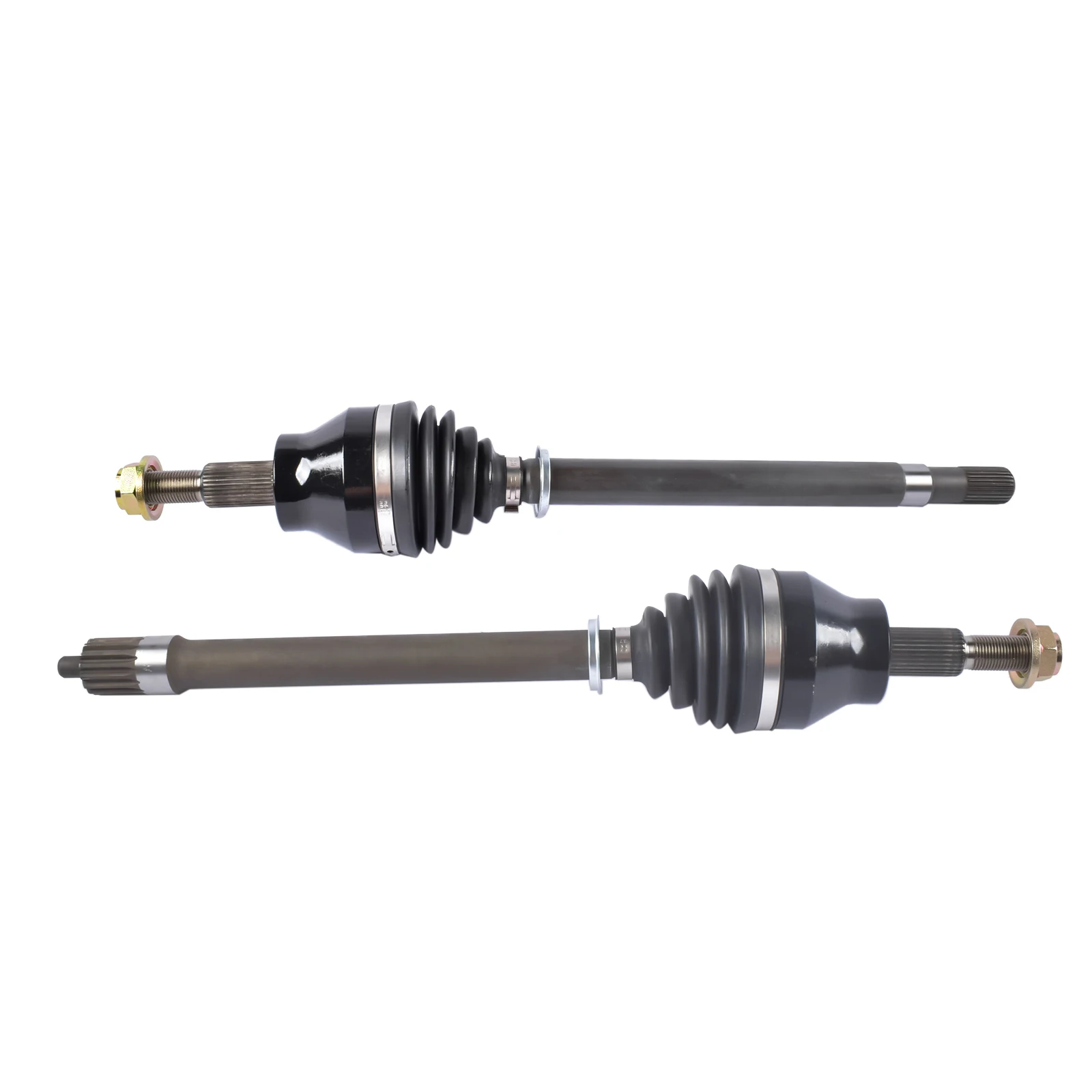 Glossy Front Left Right CV Axles Fits 2018-2020 4 Door Sahara Select 4H 68394142AA 68413463AA