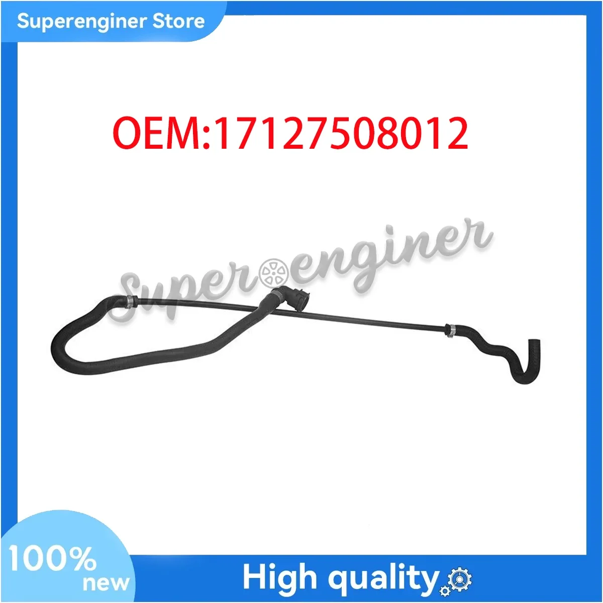 

17127508012 Radiator Coolant Hose Pipe for BMW E65 E66 730Li 2003-2008 735Li 2001-2004 745Li 2001-2005 M54 N52 N62