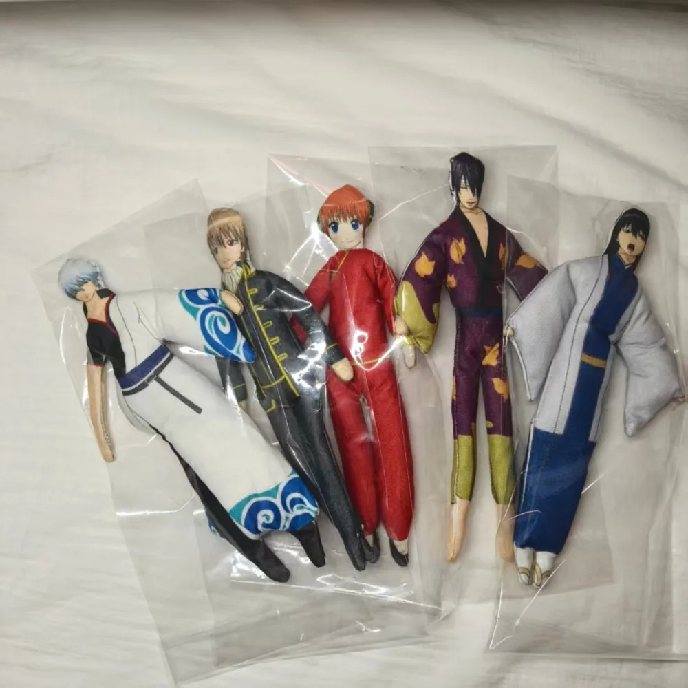 

Мультсериал «Гинтама» ‌ Кукла-мышь Фак Саката Гинтоки ‌ Кукла-скелет Kagura Okita Sougo с гибкими конечностями, 2D-изображение, подарок