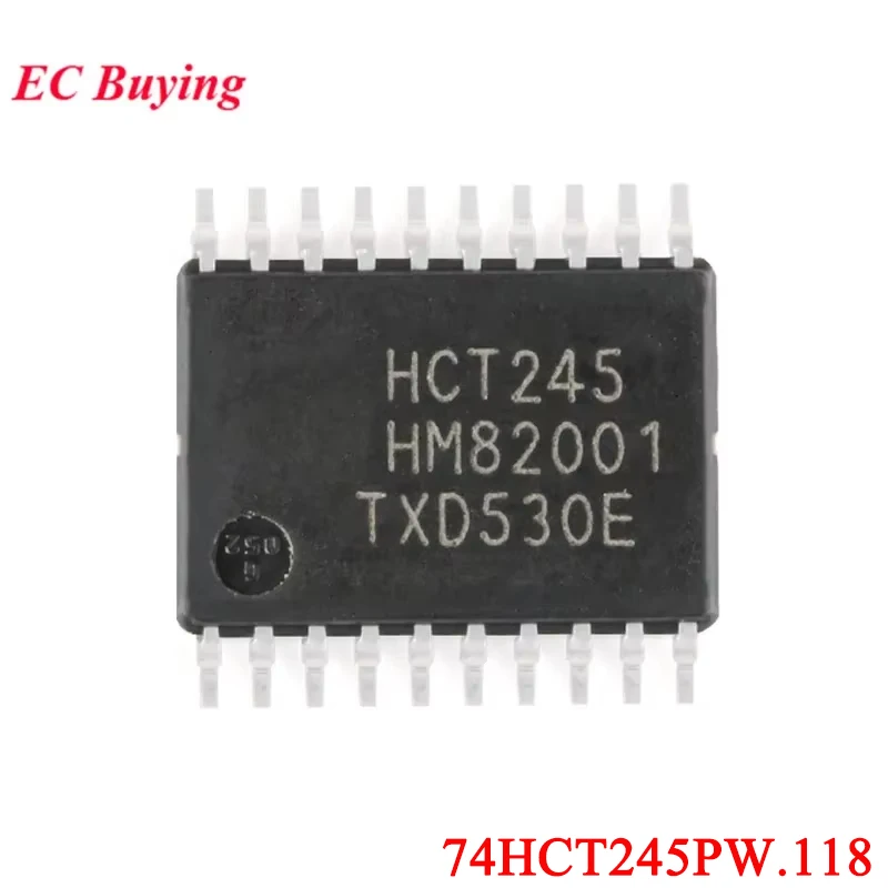 10Pcs/5pcs HCT245 74HCT245 74HC245 74HC245PW TSSOP-20 Three-state Output Octal Bus Transceiver Logic IC Chip New Original