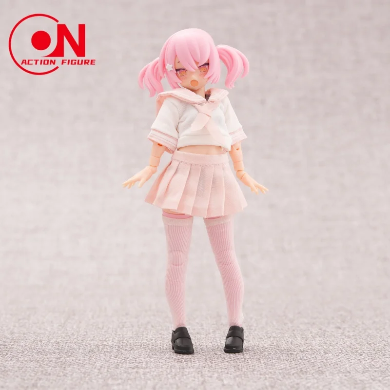 Costume Mobile série 99S pour fille, t-shirt et jupe de marin mignon, ensemble de vêtements uniformes adaptés au corps de soldat de figurine d'action féminine de 6 pouces, échelle 1/12