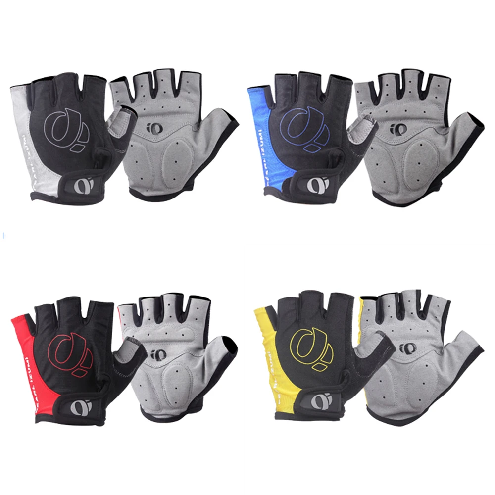 1Pair Half Finger Cycling Gloves Anti-slip Anti-sweat Gel Bicycle Riding Gloves Shock MTB Road Mountain Bike Sports Gloves