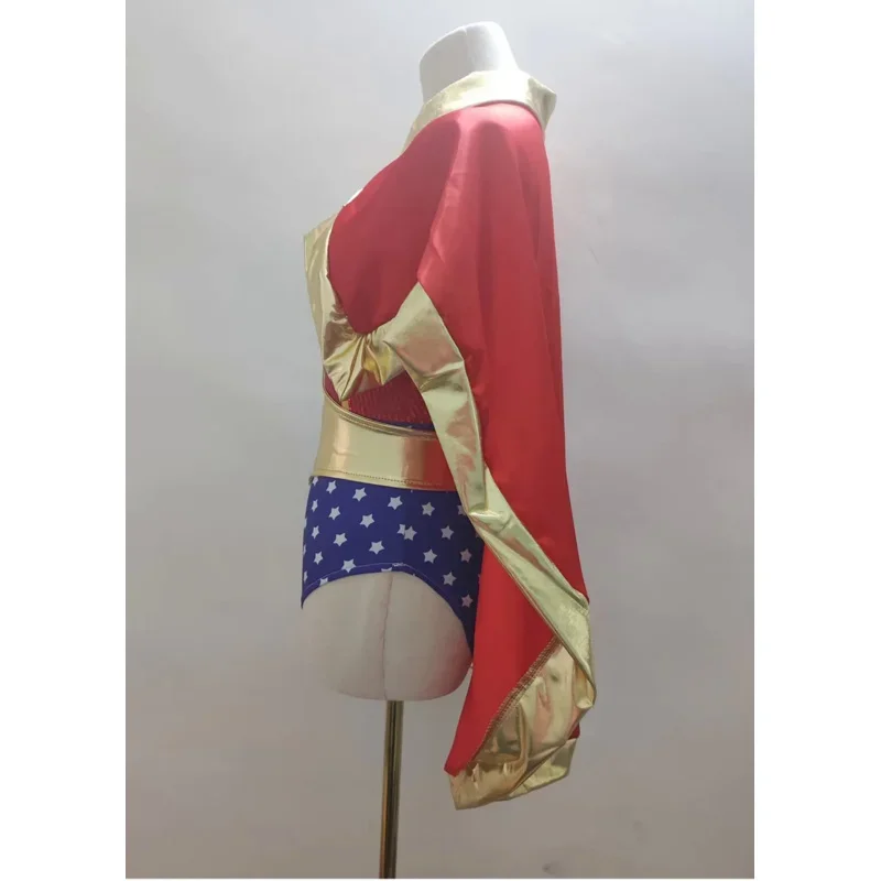 女性のためのスーパー戦士のコスプレ衣装,派手なハロウィーンのドレス,カーニバルパーティー,セクシー,素晴らしい,ヒーロー