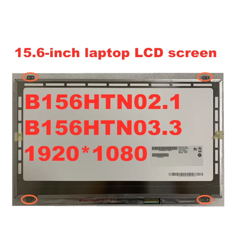 Tela Lcd com 40pin B156htn03.3 B156htn02.1 N156hge-la1 N156hge-lb1 B156hw03 B156htn03.2 1920*1080 Lvds