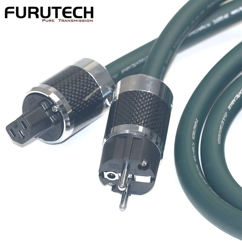 Japanese Furutech FP-S35TC PC-TripleC conductor pure copper HIFI power cord European and American standard audio system plug