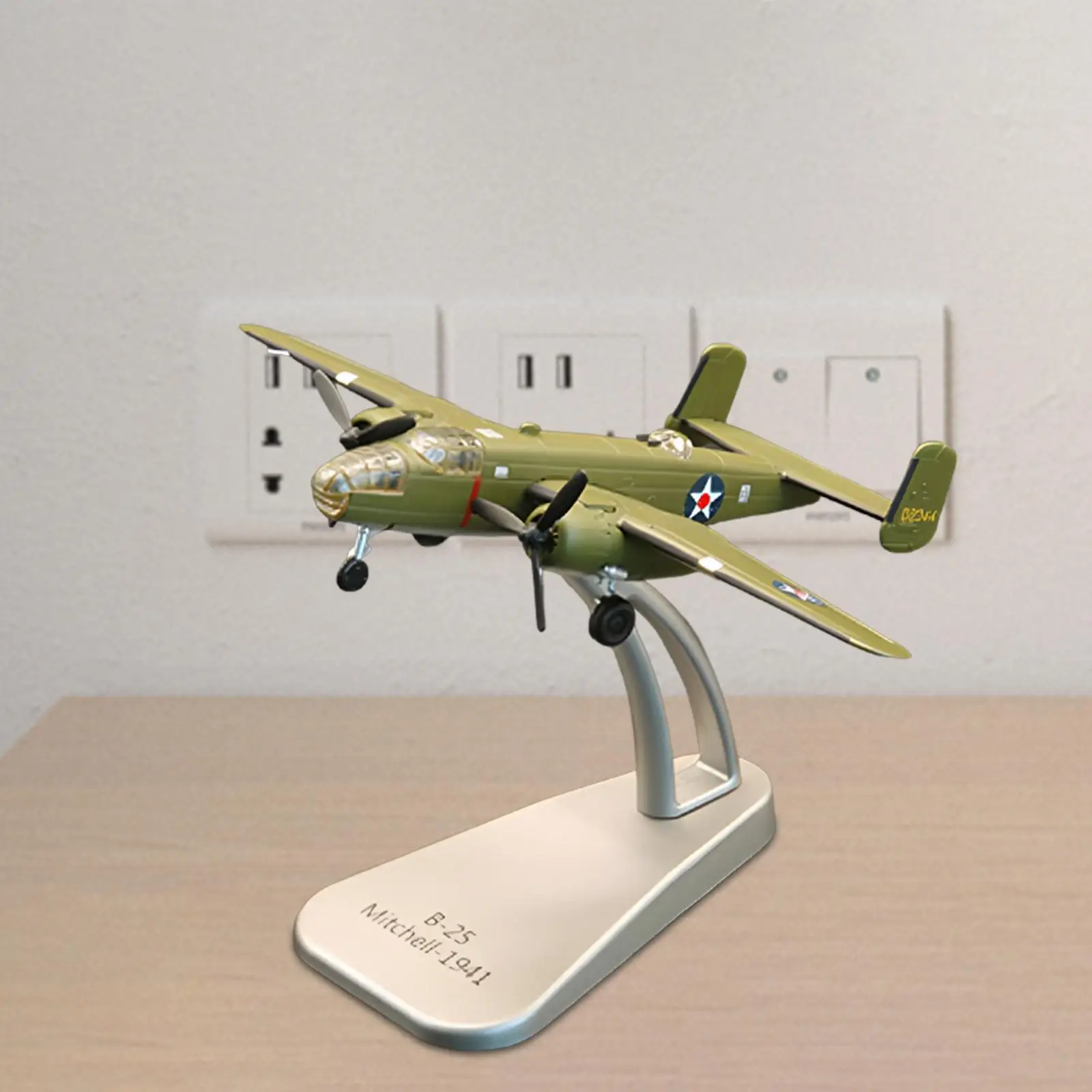 Aircraft Model 1/144 Scale Simulation for Bookshelf Teens Gift Office Decor