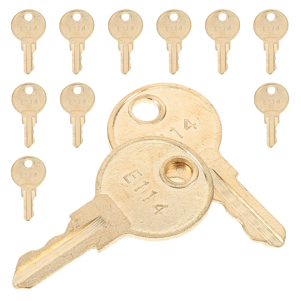 

12Pcs Bathroom Dispenser Keys Universal Replacement for Soap Dispenser Toilet Paper Holder Tissue Box Metal Maintenance Tool