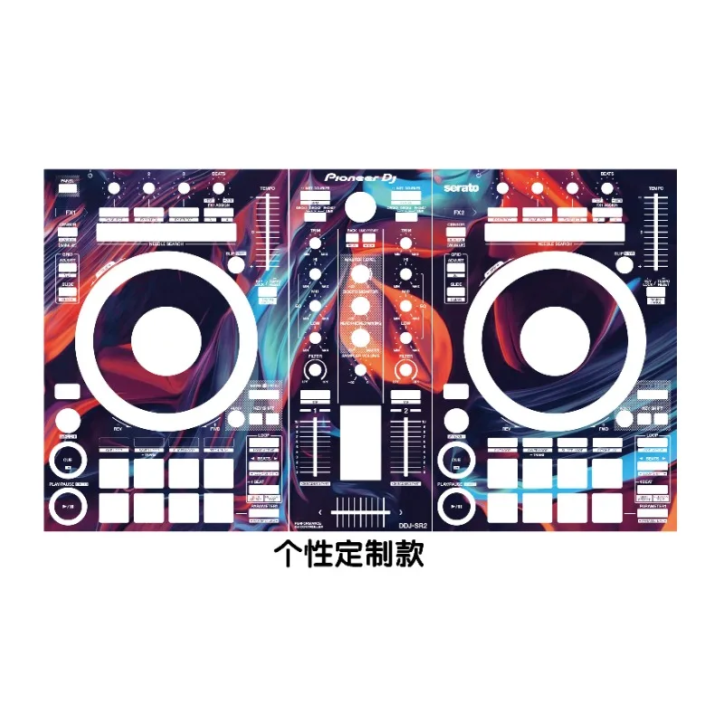 

Pioneer DDJ-SR2 Controller Panel Film. Disk Recorder Personality Colorful Stickers, Can Be Customized Exclusively