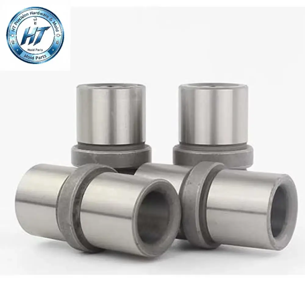 2PCS Precision Shoulder Guide Bushing Mold Guide Sleeve Leader Pin Bushing Die Set Bushing for Stamping Die CNC Press