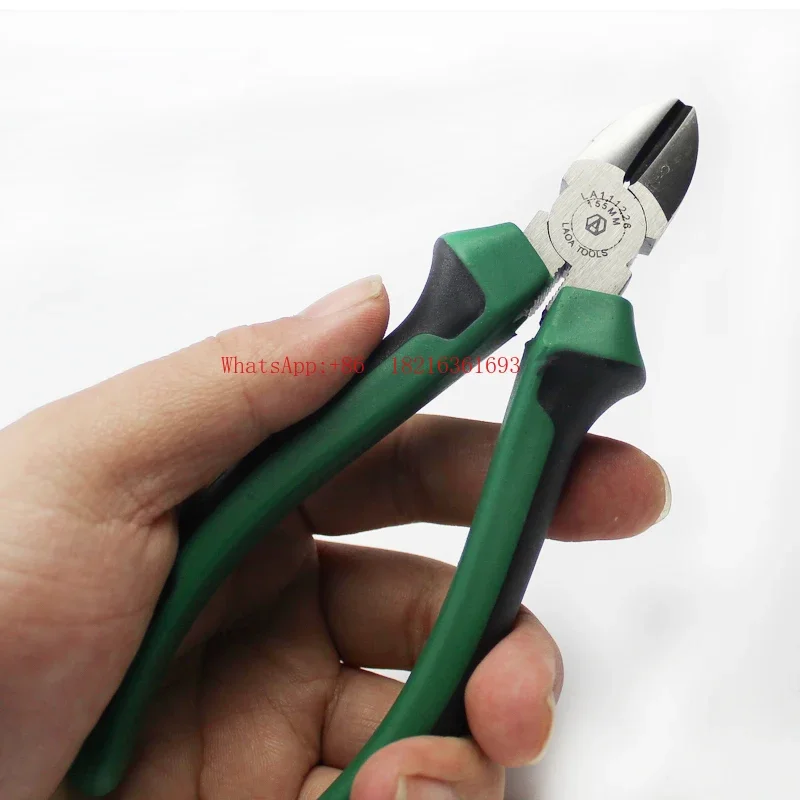 2026GOOD Strip Cable Cutting Wire Sharp Nose Pliers 6-inch Diagonal Offset Cable Pliers