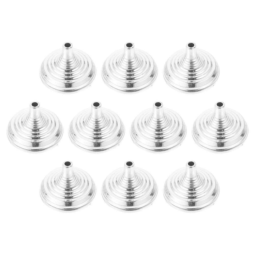 

10 Pcs Flag Base Desk Mini Stand Holder for British Round Stands Plastic Party Office Fall outside Decor