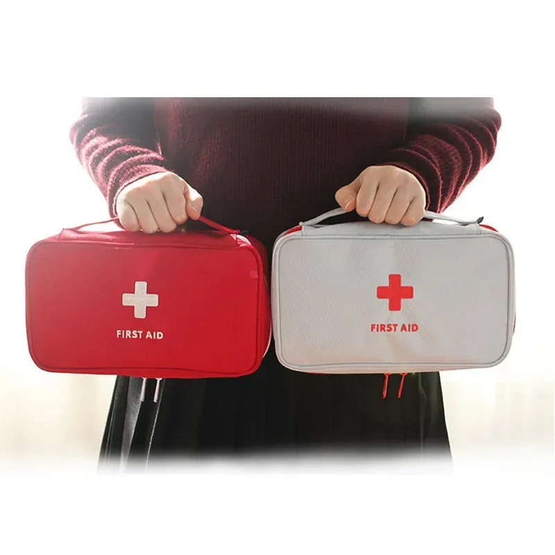 Portable Camping First Aid Kit Emergency Medical Bag Waterproof Car Kits Bag Outdoor Travel Survival Kit Empty Bag Househld