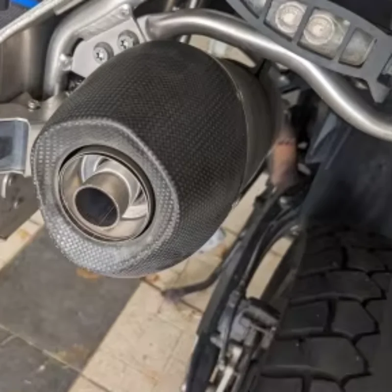 Universeller 48-mm-Motorrad-Auspuffschalldämpfer, abnehmbarer DB-Killer-Schallreduzierer für Honda Yamaha, Geräuscheliminator – Detail 2