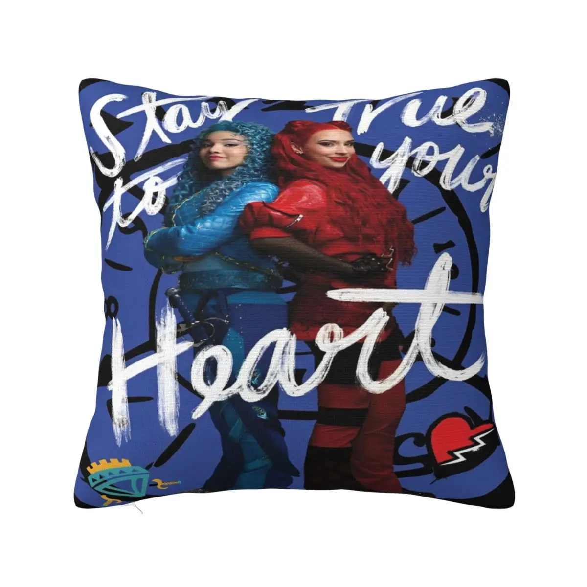 Decorative Pillow Covers Descendants 4 The Rise Of Red Merchandise Home Pillow Case Cover Zippered Multiple Sizes Dropshipping