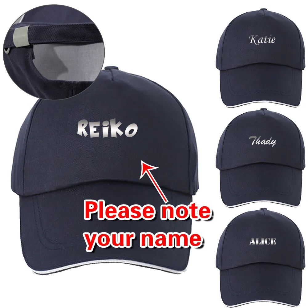 

Бейсбольная кепка с индивидуальным именем, универсальная уличная модная солнцезащитная кепка, весна-лето, повседневная спортивная унисекс, шляпа с козырьком
