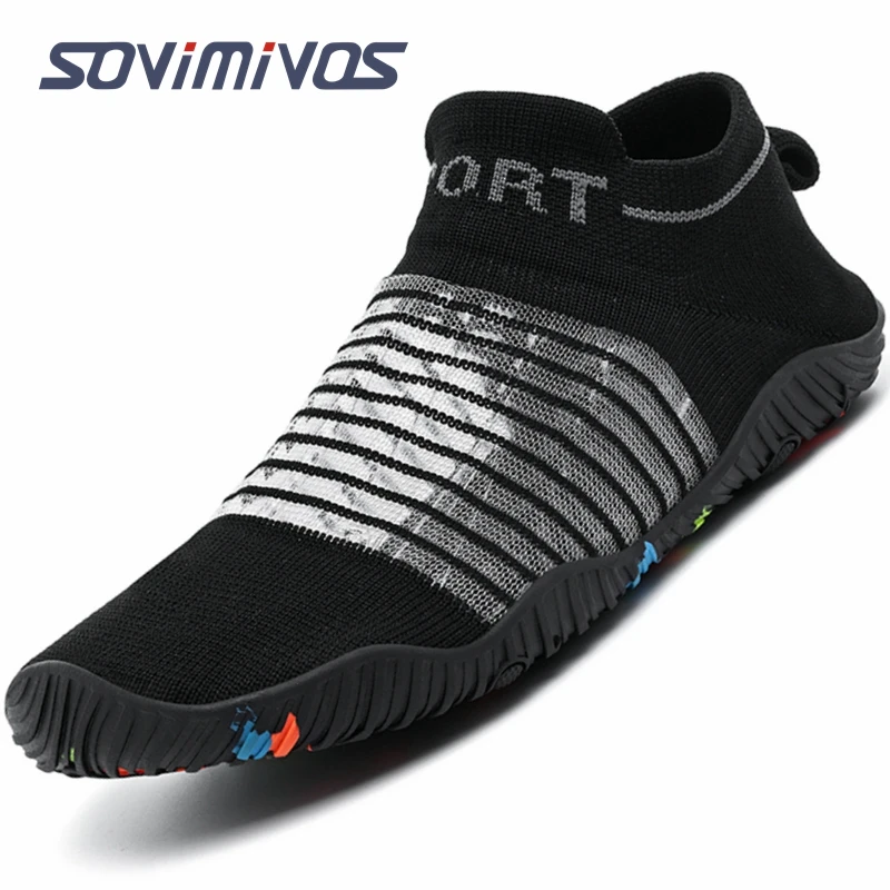 SOVIMIVOS Womens Minimalist Barefoot Sock Shoes | Zero Drop | ECO Vegan | Multi-Purpose & Ultra-Portable Water Footwear Woman