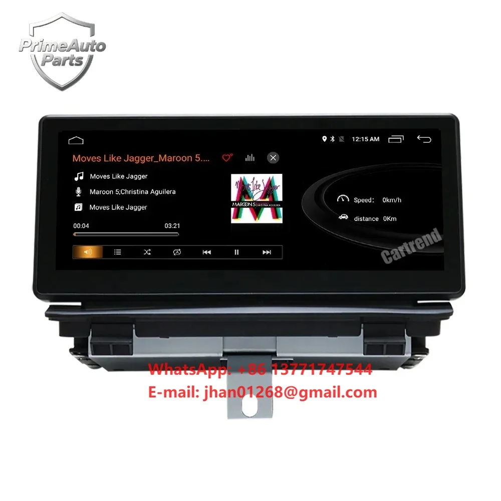 Car Touch Screen Music System Q3 Android Audio Video Multimedia Player Anti-glare Gps Navigation Display Head Unit cd Carplay