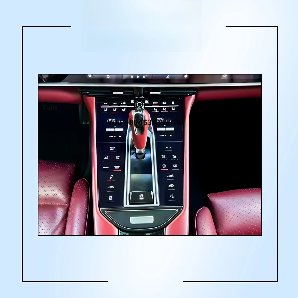 Tulis Porsche Panamera 2010 2016 Center Saddle Auto Accessories Central Control Panel Digital Full Touch LCD Console Board