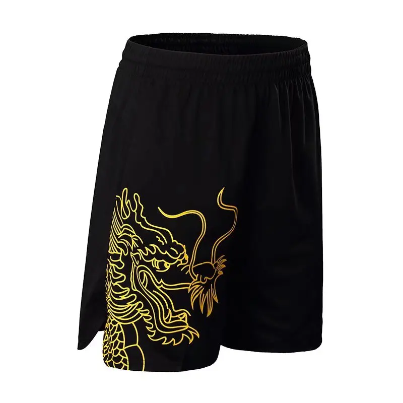 Dragon Print Table Tennis Shorts for Men Women Kids Quick Dry Plus Size 2024 New in Summer Badminton  Ping Pong Tennis Shorts