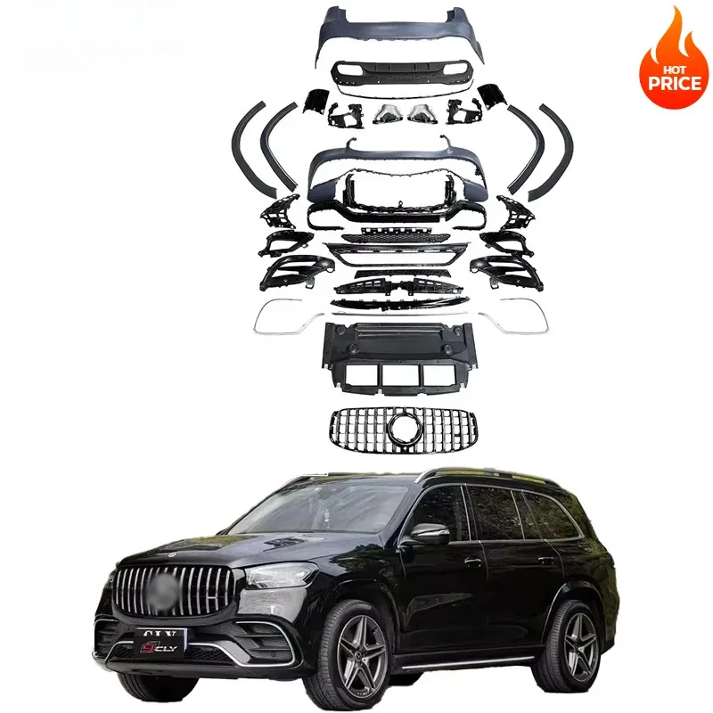 

Hot Selling! 2020-2024 GLS GLS63 Body Kit | Full Set: Front/Rear Bumper, Grill, Diffuser, Skirt -LIMITED OFFER