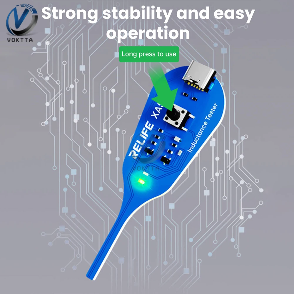 XA5 Inductance Tester Electromagnetic Inductance Quick Fault Check Detector Computer Motherboard Coil Tester Repair Tool