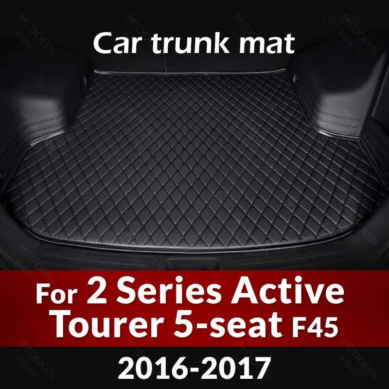 Car Trunk Mat For BMW 2 Series Active Tourer F45 2016 2017 Custom Car Accessories Auto Interior Decoration