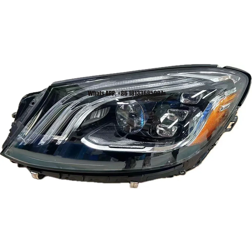 

Car Light Headlight for Mercedes-Benz S-Class W222 S506 S63 S65LED Headlight US Version 2018-2021 Semi Assembly Headlight