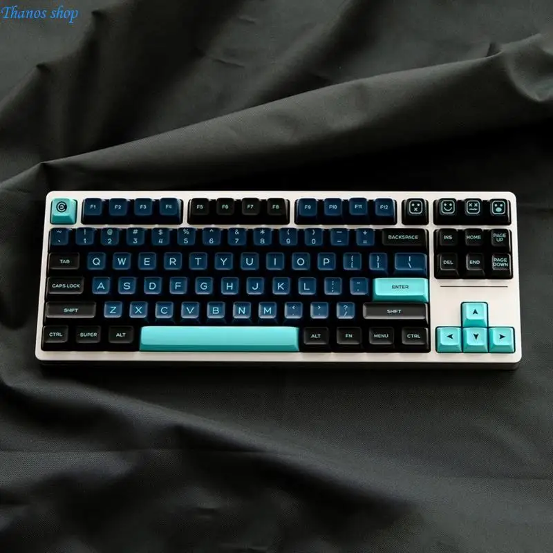 Monsters Theme Keycaps PBT Double Shot SAProfile Keycap for 61 64 68 84 96 980 Mechanical Keyboards X37A