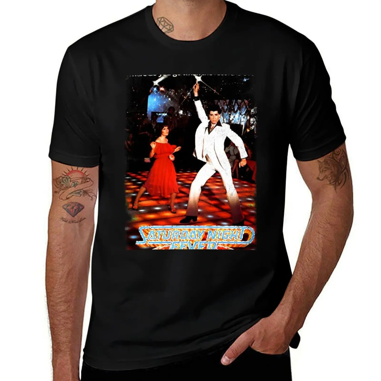 Saturday Night Fever T-Shirt Work Style Casual T-Shirt