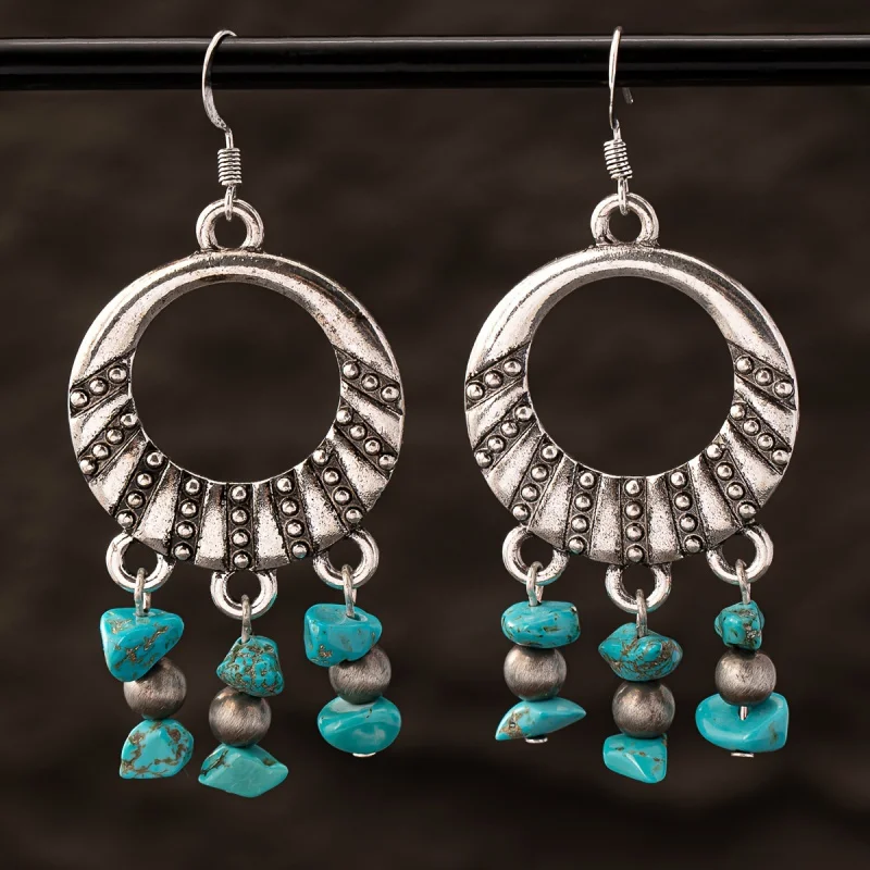 

Vintage Turquoise Earrings - Handmade Jewelry in Many Styles