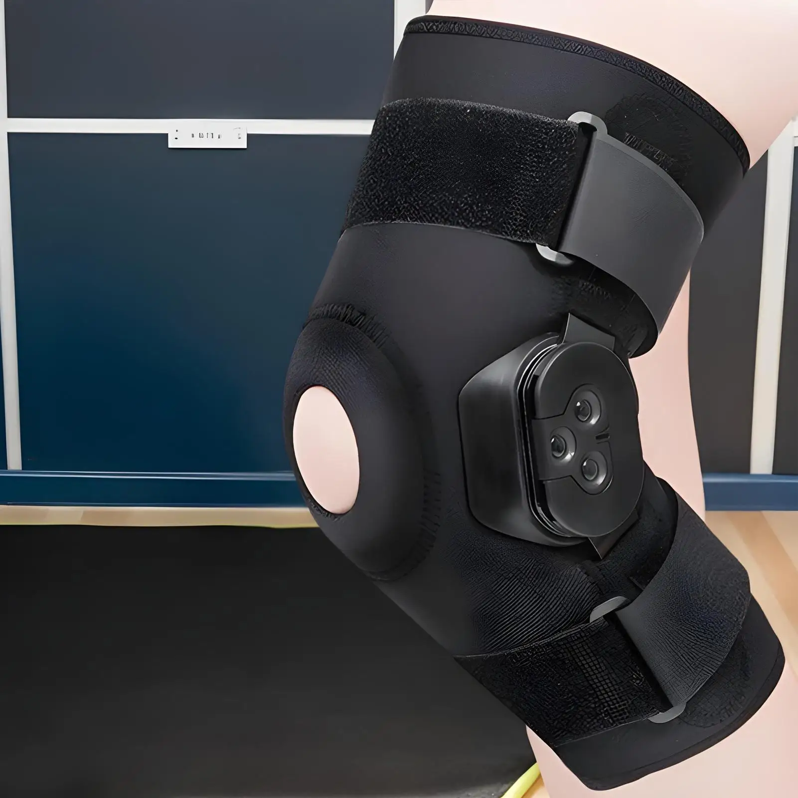 Manicotto di compressione per gambe Manicotto di supporto per ginocchio incernierato per esercizi Manicotto di compressione per gambe Delicato sulla pelle per adolescenti Ragazze Ragazzi