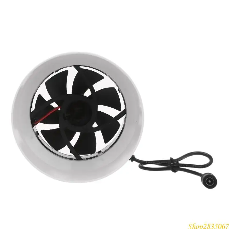 

110mm Air Blower Speed-regulating Exhaust Fan for Home Bathroom Ventilation 831F