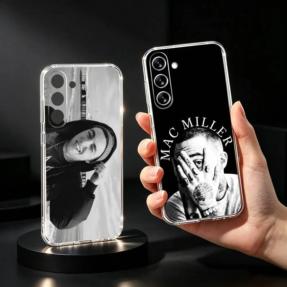 M-Mac Miller Rapper Honor Phone Case Silicone Soft for Samsung Galaxy A73,A72,A71,A70,A53,A52,A51Cover