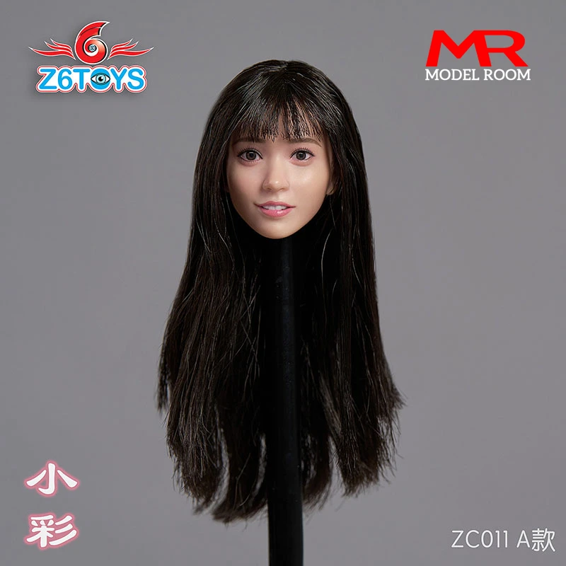 Z6TOYS ZC011 1/6 سايكا كاكاتيتا عيون متحركة رئيس نحت نحت نموذج صالح 12 ''أنثى الجندي عمل الشكل دمى الجسم