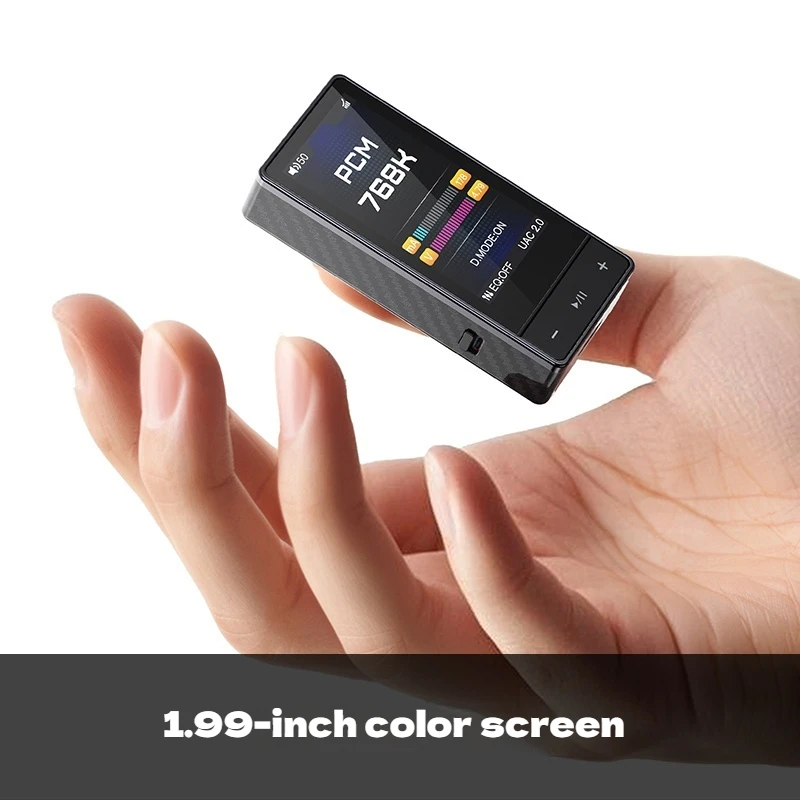 Fiio QX13 Amplifier Headphone Hifi Portabel Kustom Pemutar Musik Ringan Lossless Dekoder USB DSD ES9027PRO Layar IPS PC