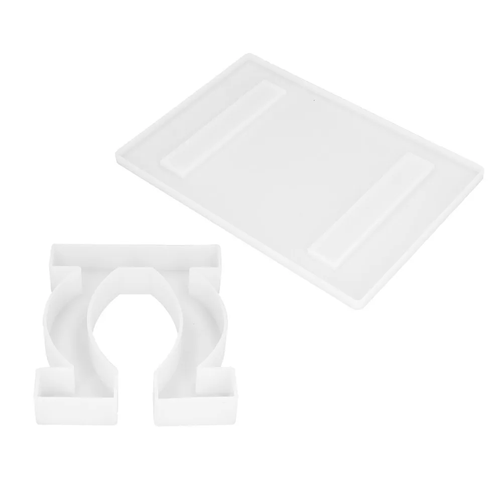 Flexible Silicone Mold O-Shaped Feet Transparent Flexible Casting Mould T-Shaped Feet DIY Crystal Mold Creative Projects