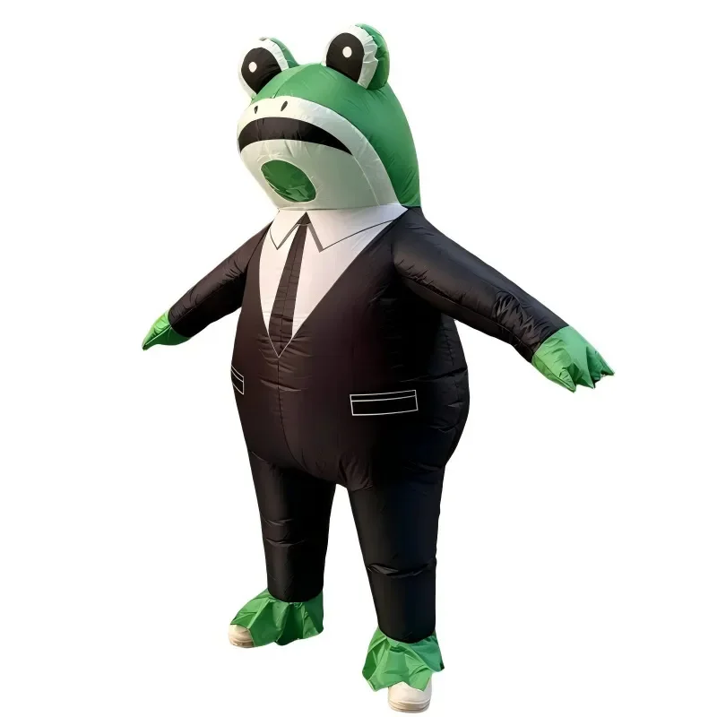 Suit Frog Inflatable Suit Handsome Proposal Wedding Festival Celebration Joy Funny Props Doll Suit