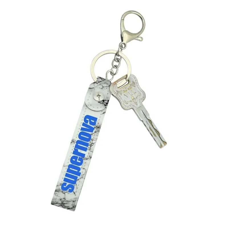 FREE SHIPPING New 50pcs/lot Blank Key Chain Pendant Wrist Rope  Key Ring for Sublimation Transfer Printing