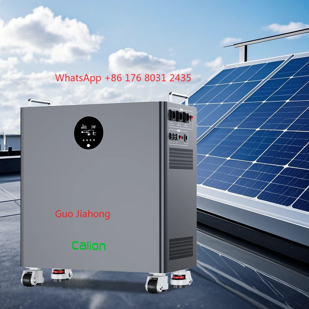 16kWh Home Energy Storage System Wind Power Solar Panel 51.2V 314Ah 4-in-1 Power Station MPPT Controller Pure Sine Wave Inverter