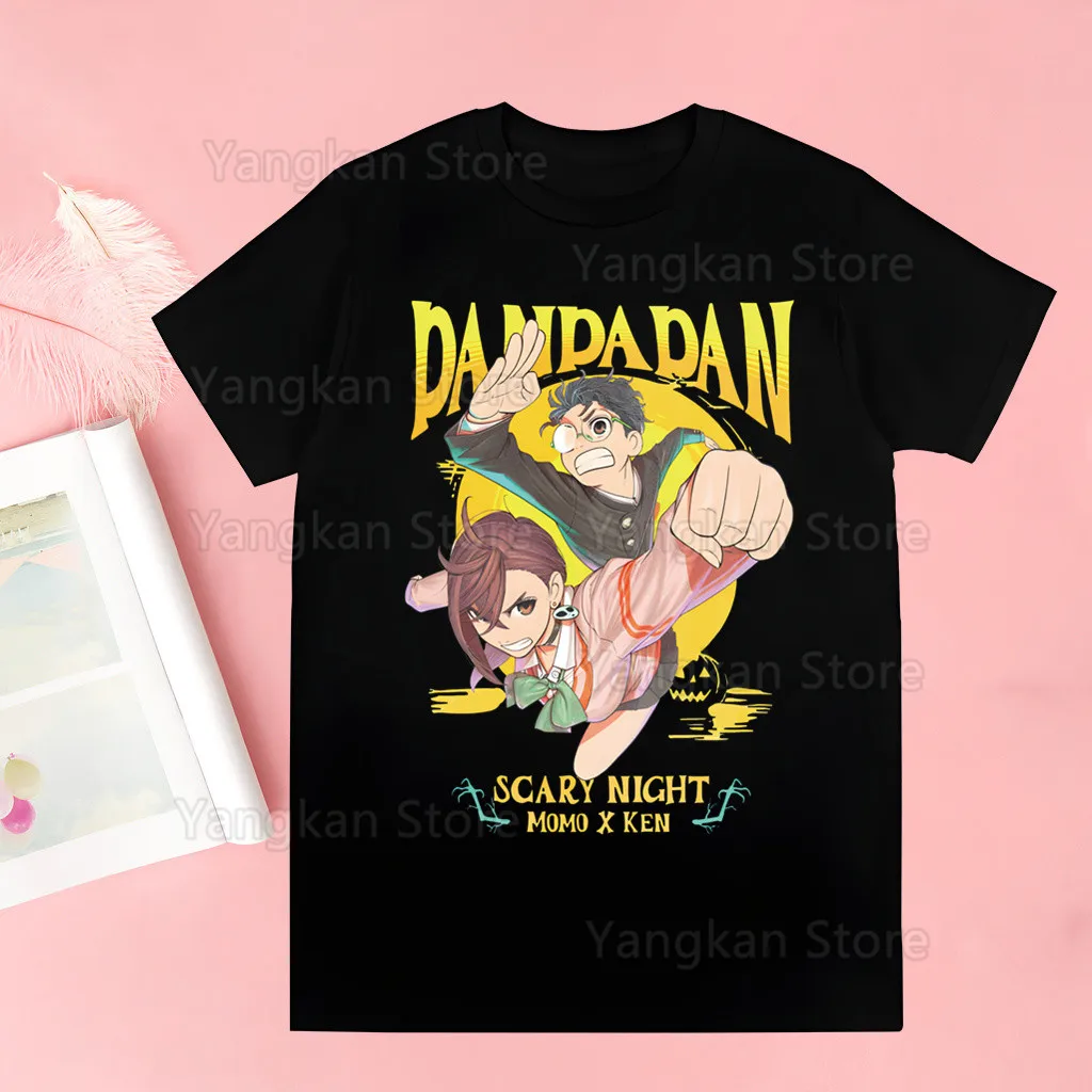

Dandadan Okarun Manga Ayase Momo летние футболки с рисунком Takakura Ken Dan Da Dan футболки с круглым вырезом топы в стиле Харадзюку