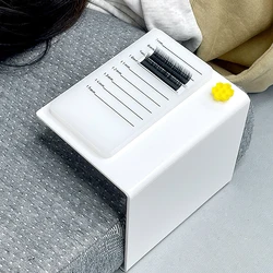 Eyelash Pillow Console Eyelash Extension Stand Tool Professional Reusable Convenient Portable Console Eyelash Pad Glue Holder